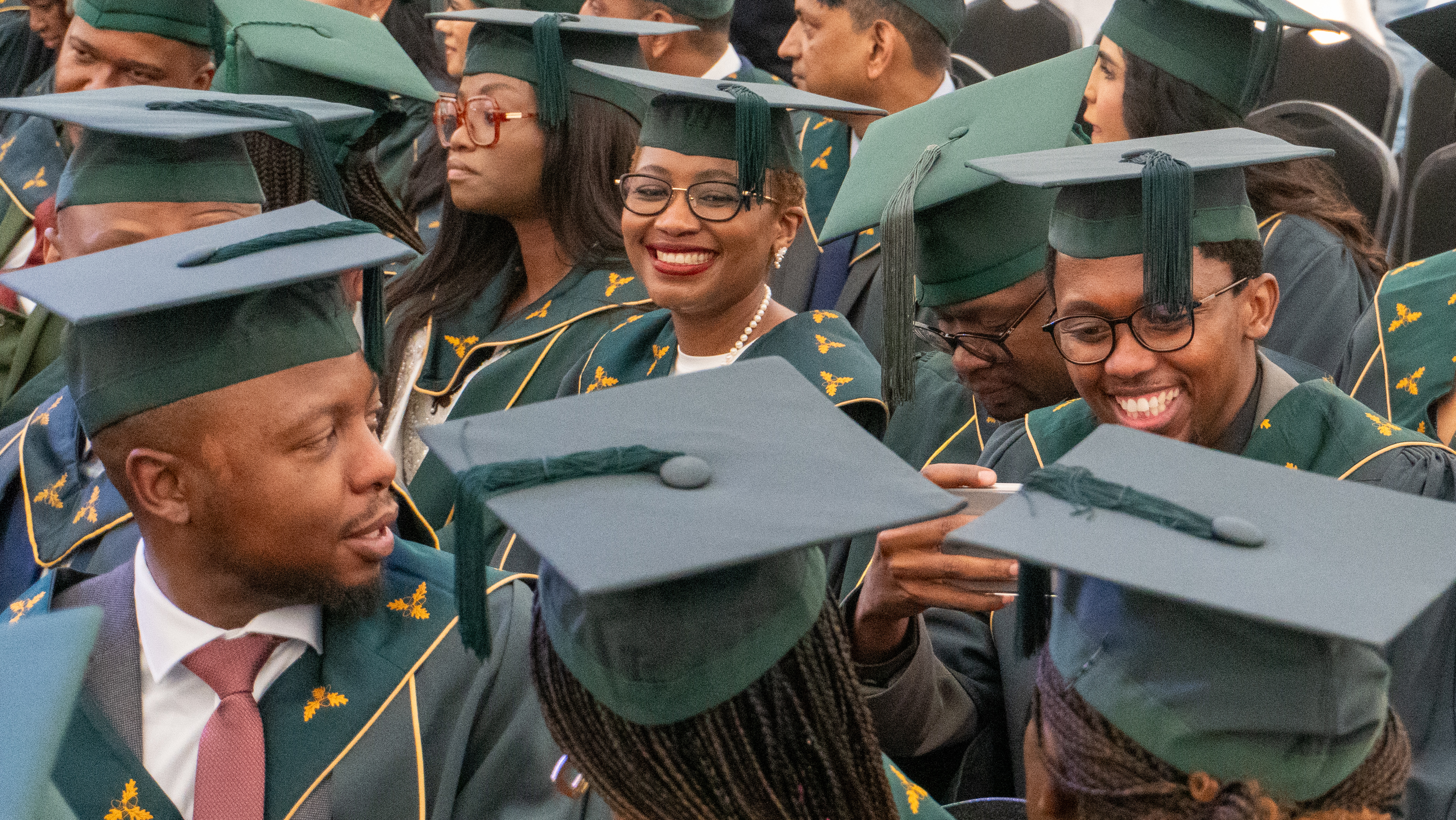 Henley MBA students celebrate at graduation