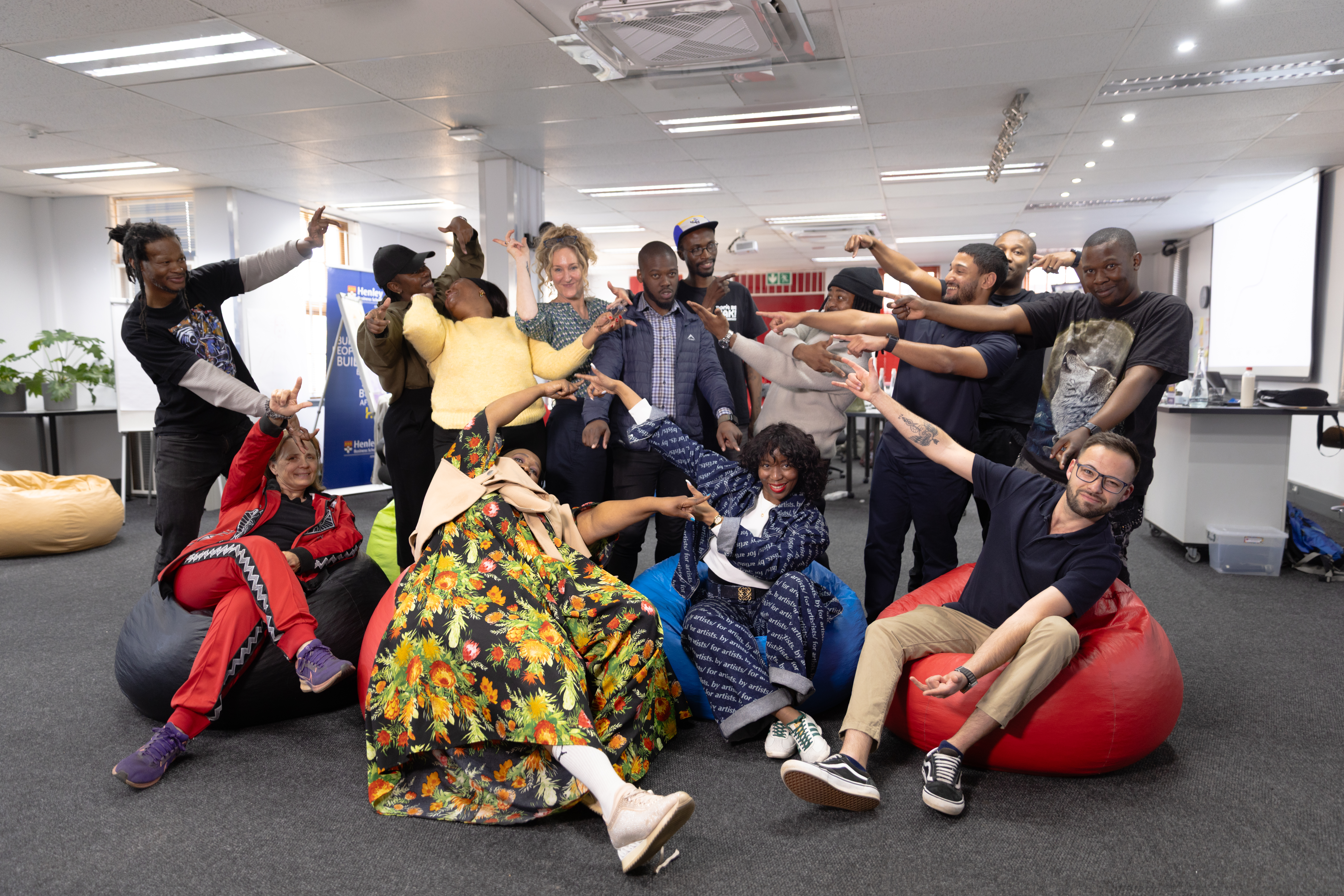 Future Creative Leaders programme cohort